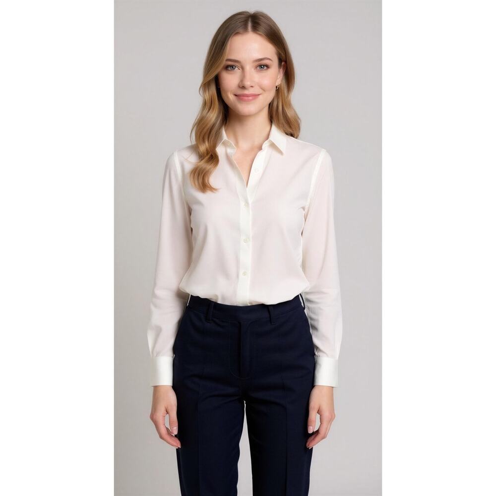 Atelier Gardeur Women's Navy Blue Ankle Dress‎ Pants Size 36/2 Workwear Slim Fit